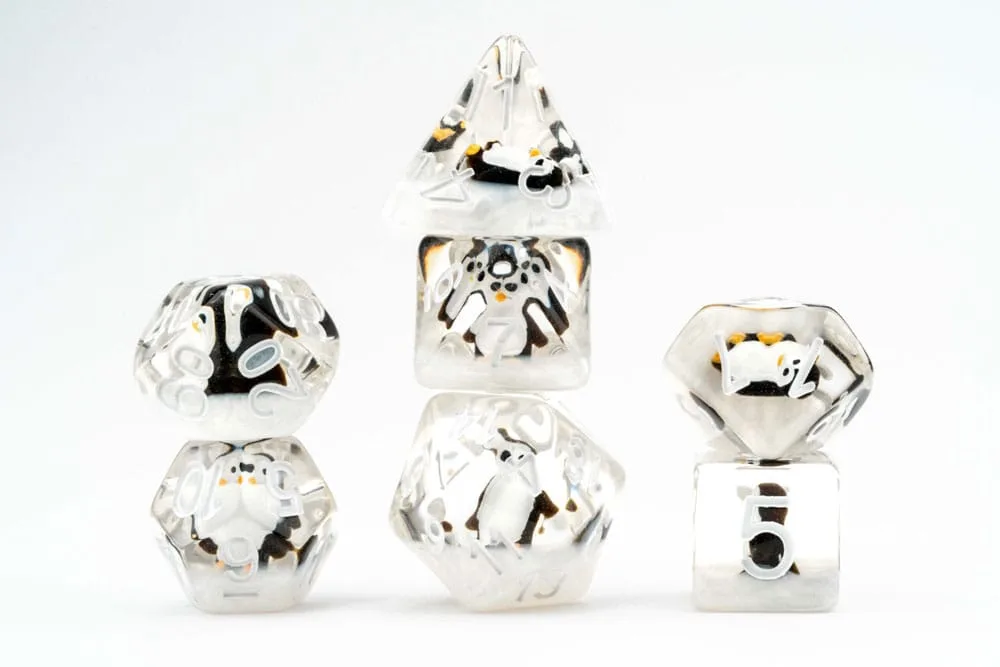 FanRoll Dice Set – Penguin 7 Pieces 16 mm