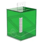 Trading Card Deck Box – Ultimate Guard Boulder 100+ Clear Emerald 9