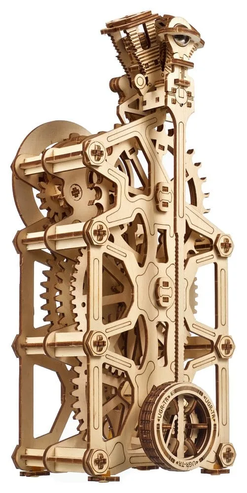 Ugears Wooden Model Kit – Engine Clock 10