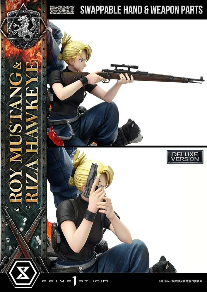 Fullmetal Alchemist Statue – Roy and Riza Deluxe 50 cm 9