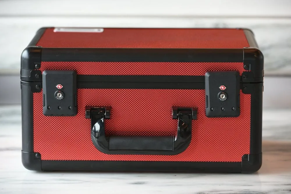 Trading Card Storage Box – Evoretro Red 90 Slabs