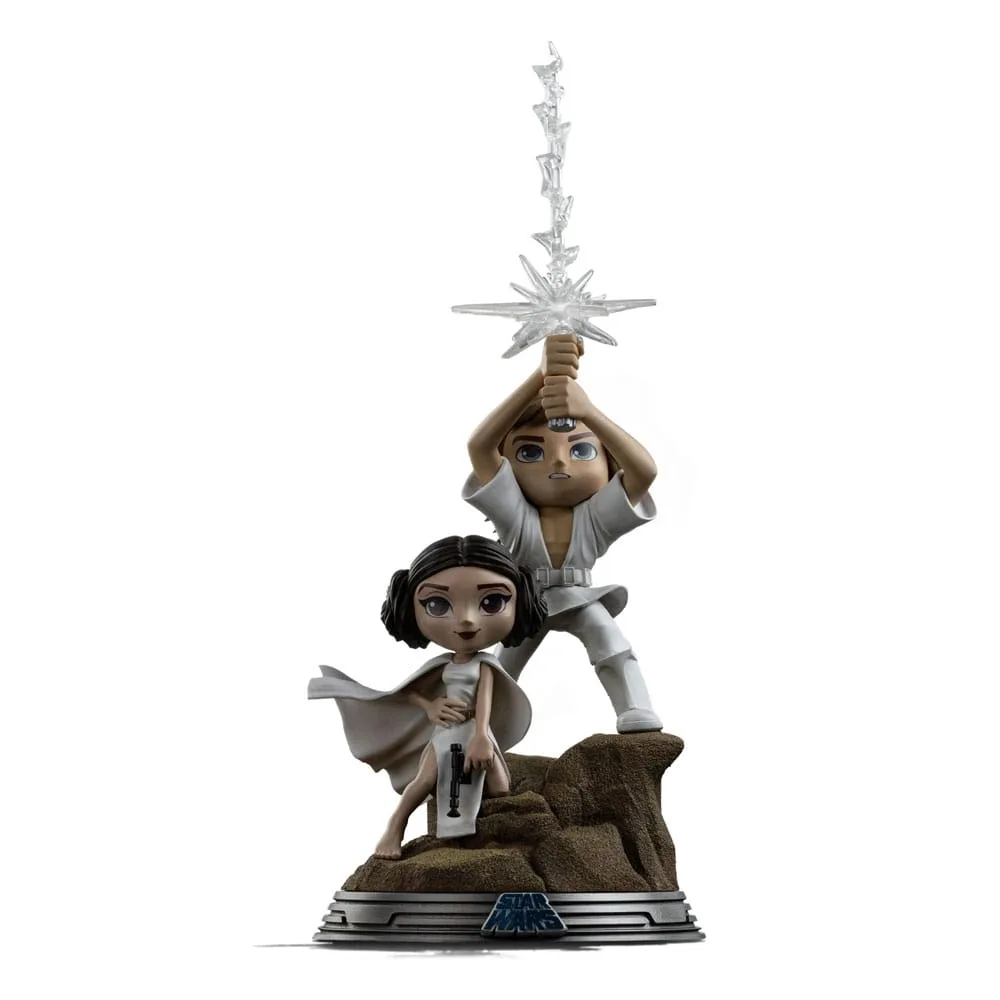Star Wars Figure – Mini Co Luke and Leia 30 cm