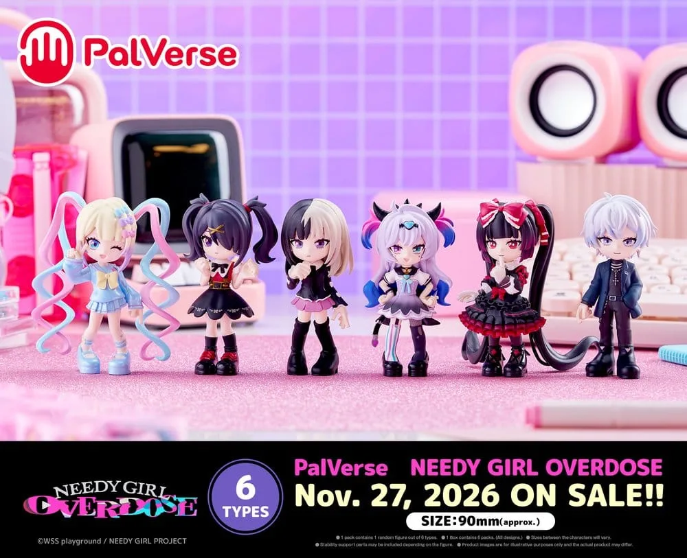 Needy Girl Overdose Mini Figures – PalVerse 6 Blind Boxes 18