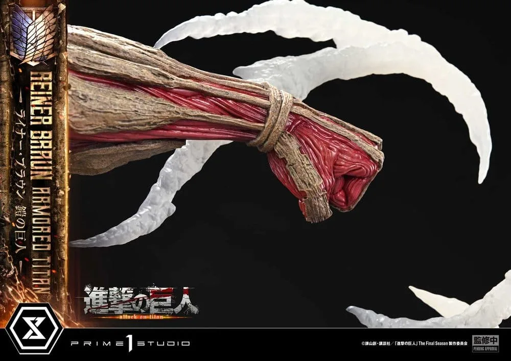 Attack on Titan Diorama Statue – Reiner Braun Armored Titan 75 cm 16