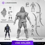 Legendari Action Figure – Voidwalker 1/10 Scale 18 cm 4