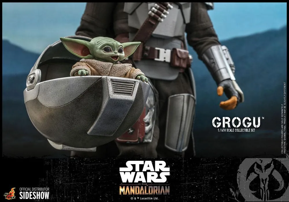 Star Wars The Mandalorian Figure Set – Grogu 1/6 Scale 4