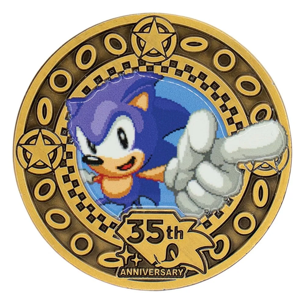 Sonic the Hedgehog Collectible Coin – 35th Anniversary