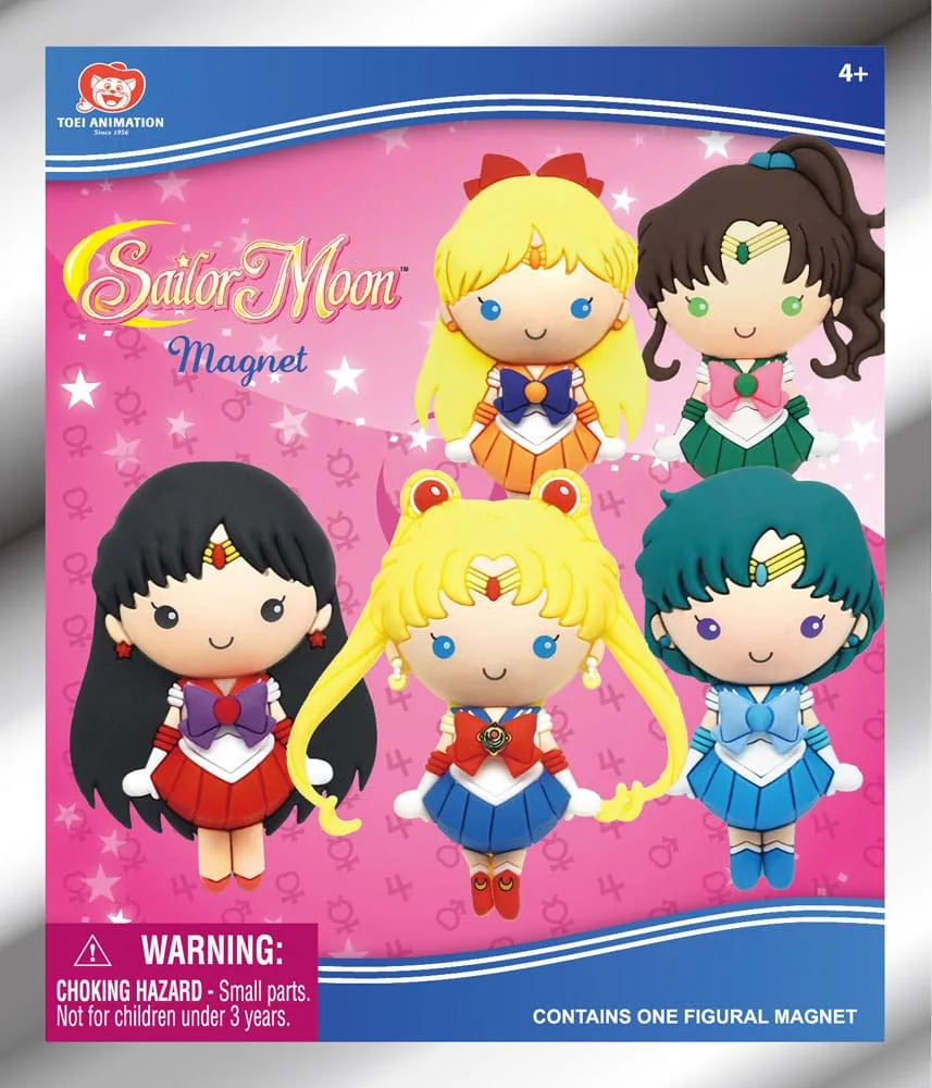 Sailor Moon Magnets – Series 1 Blind Pack Display of 12 2