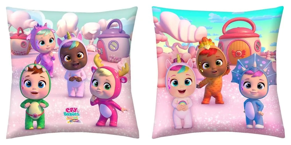 Cry Babies Cushion – Velboa 40 x 40 cm
