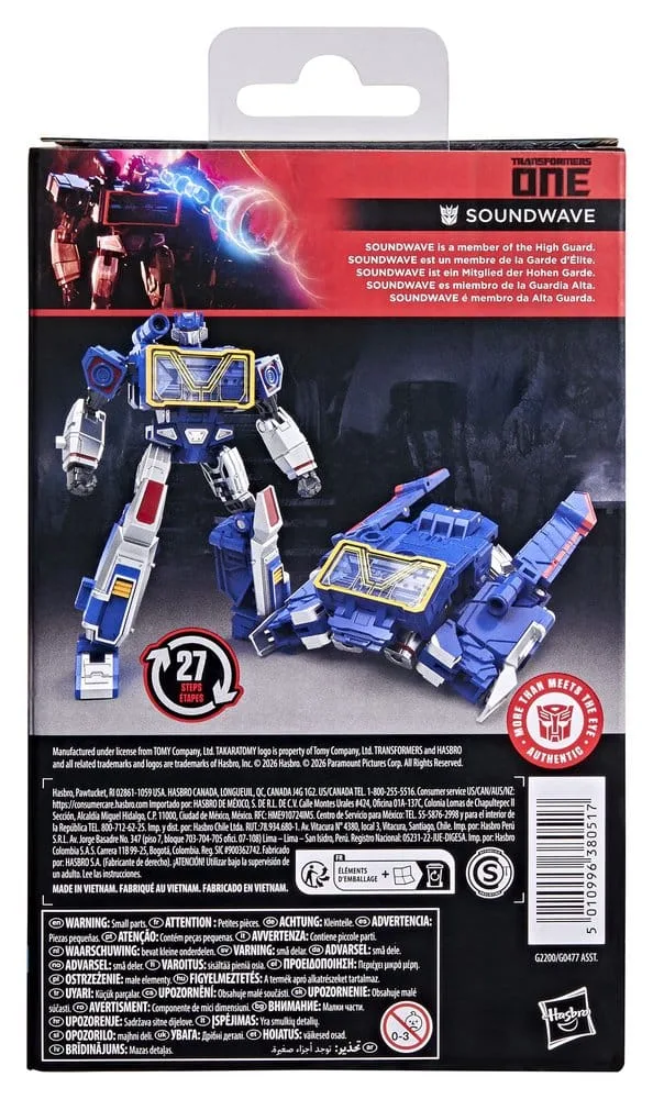 Transformers One Action Figure – Studio Series Soundwave 13 cm 2