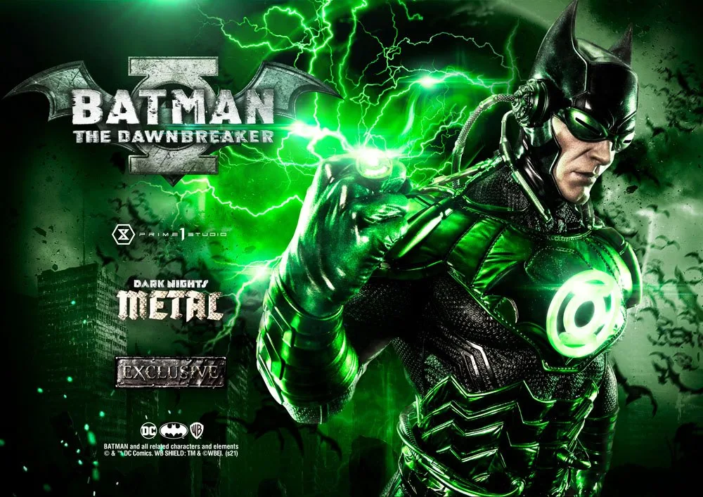Dark Nights Metal Statue Set – 3 Dawnbreaker Editions 1/3 89 cm 2