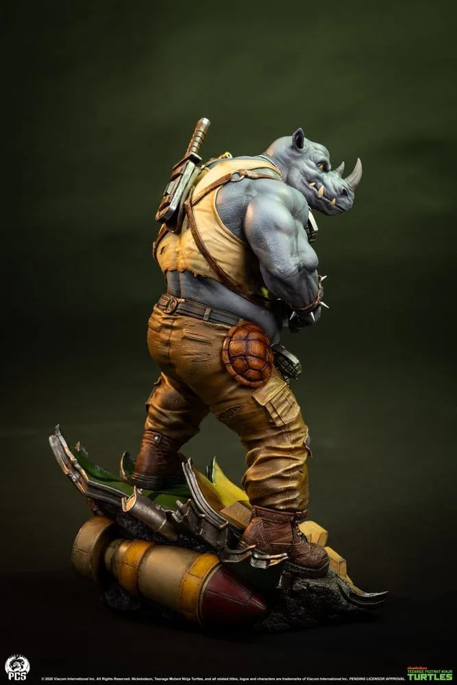 Teenage Mutant Ninja Turtles Statue – Legends Rocksteady 1/3 69 cm 11