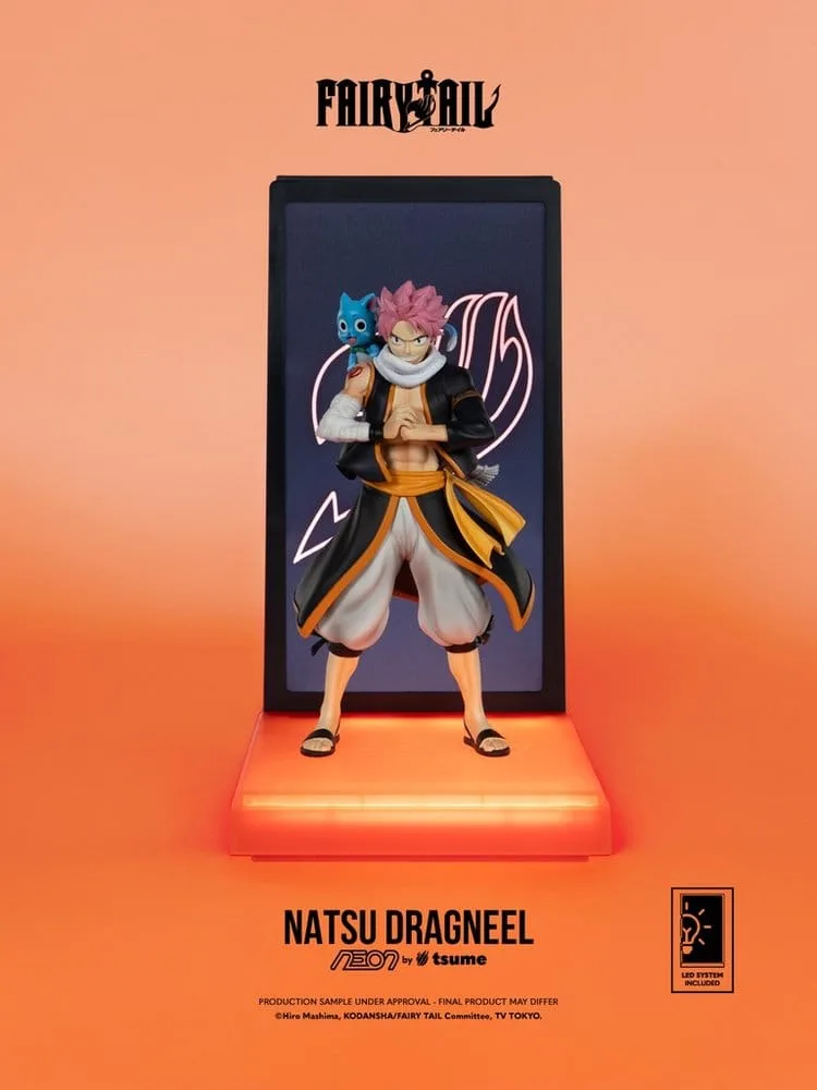 Fairy Tail Statue – NEON Natsu Dragneel 1/9 Scale 25 cm