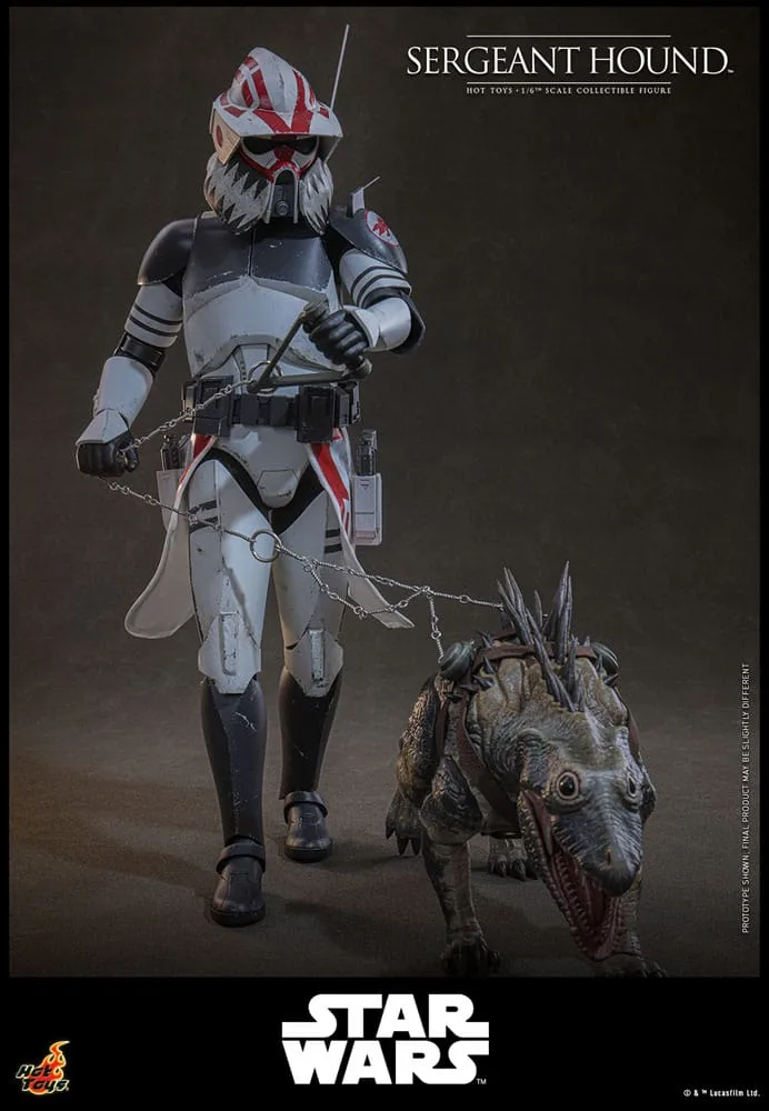 Star Wars The Clone Wars Action Figure – Sergeant Hound 30 cm 8