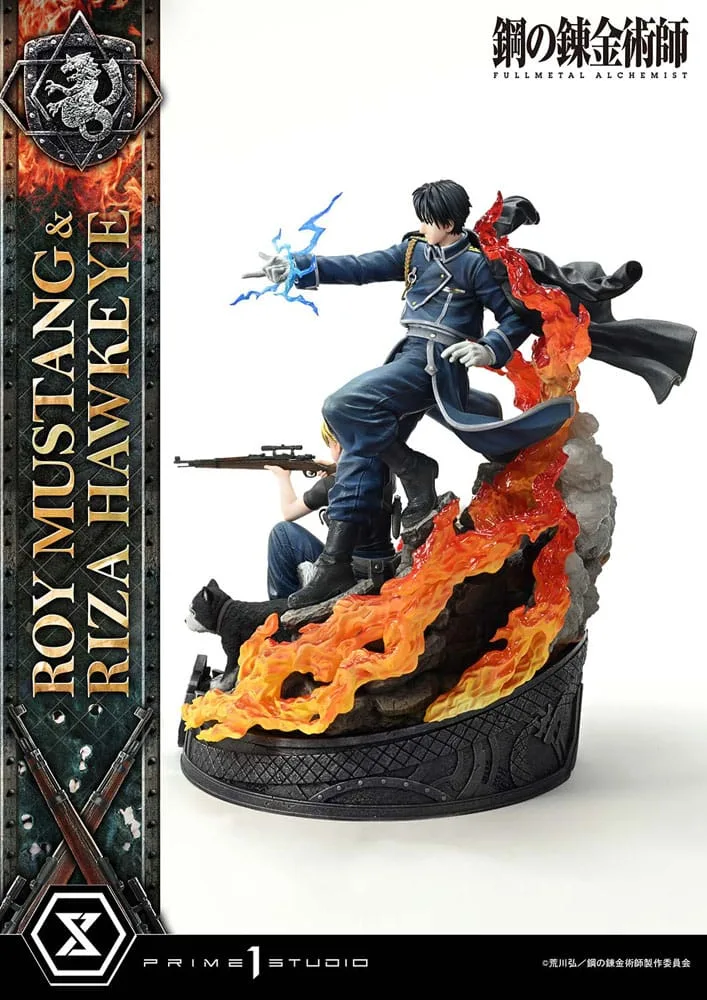 Fullmetal Alchemist Statue – Roy Mustang & Riza Hawkeye 50 cm 5
