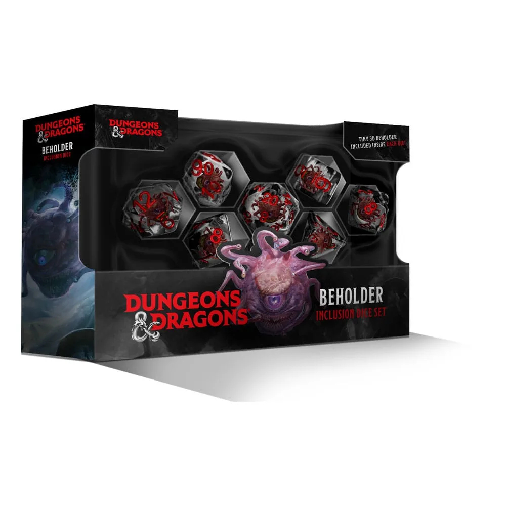 Dungeons & Dragons Dice Set – Resin Beholder 7-Piece