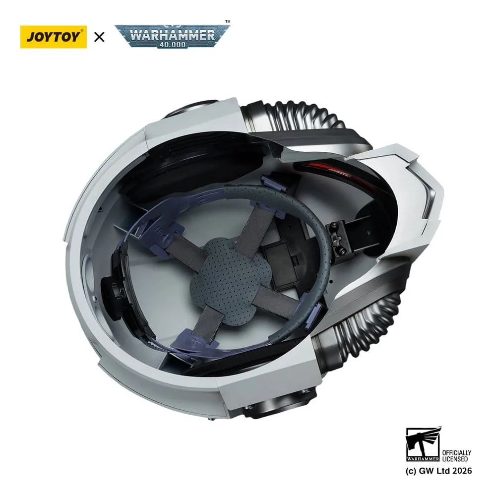 Warhammer 40,000 Helmet Replica – White Scars MkX 1/1 30 cm 5
