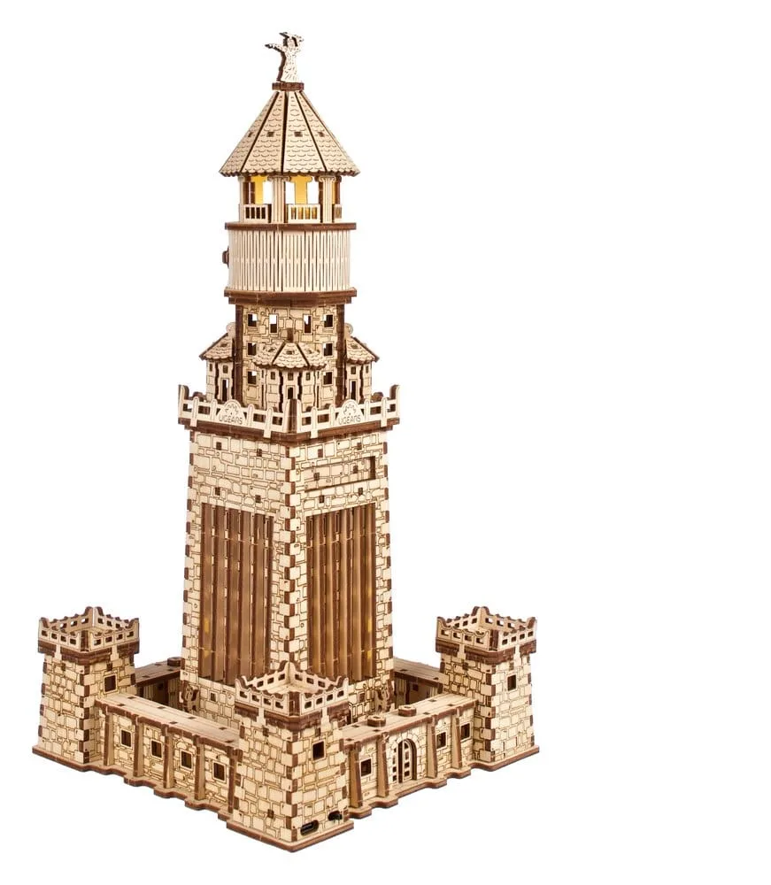 Lighthouse of Alexandria Model Kit – Ugears Wooden Edition 12