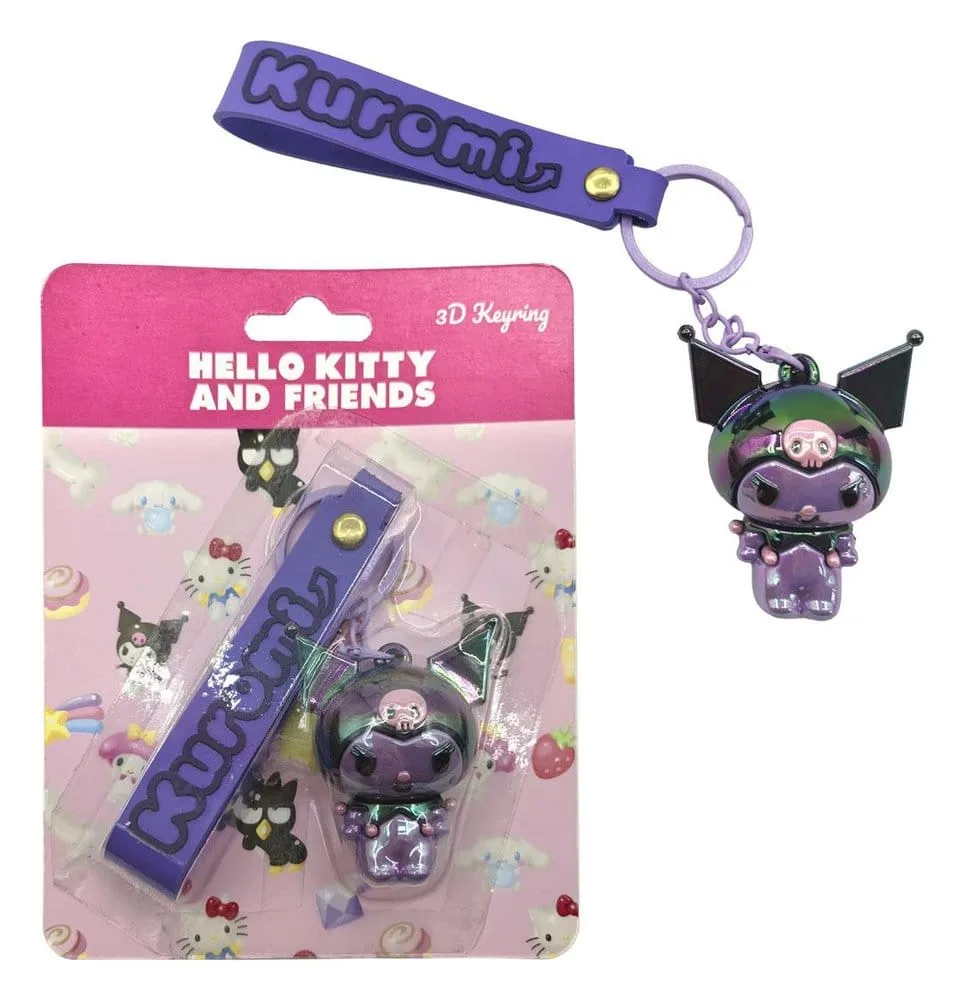 Sanrio 3D Keychain – Hello Kitty Kuromi
