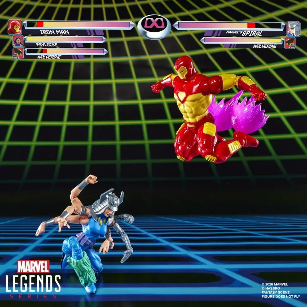 Marvel Legends Action Figures – Iron Man and Spiral 2-Pack 15 cm 15