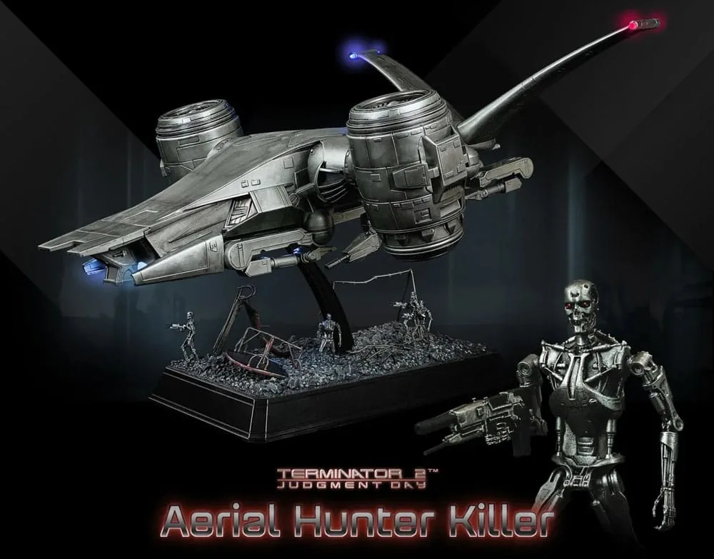 Terminator 2 Sammlermodell – Aerial Hunter Killer 60 cm 2