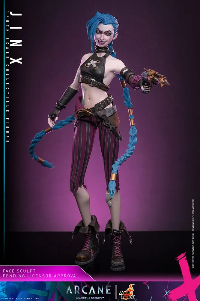 Arcane Action Figure – Jinx 1/6 Scale 27 cm 7