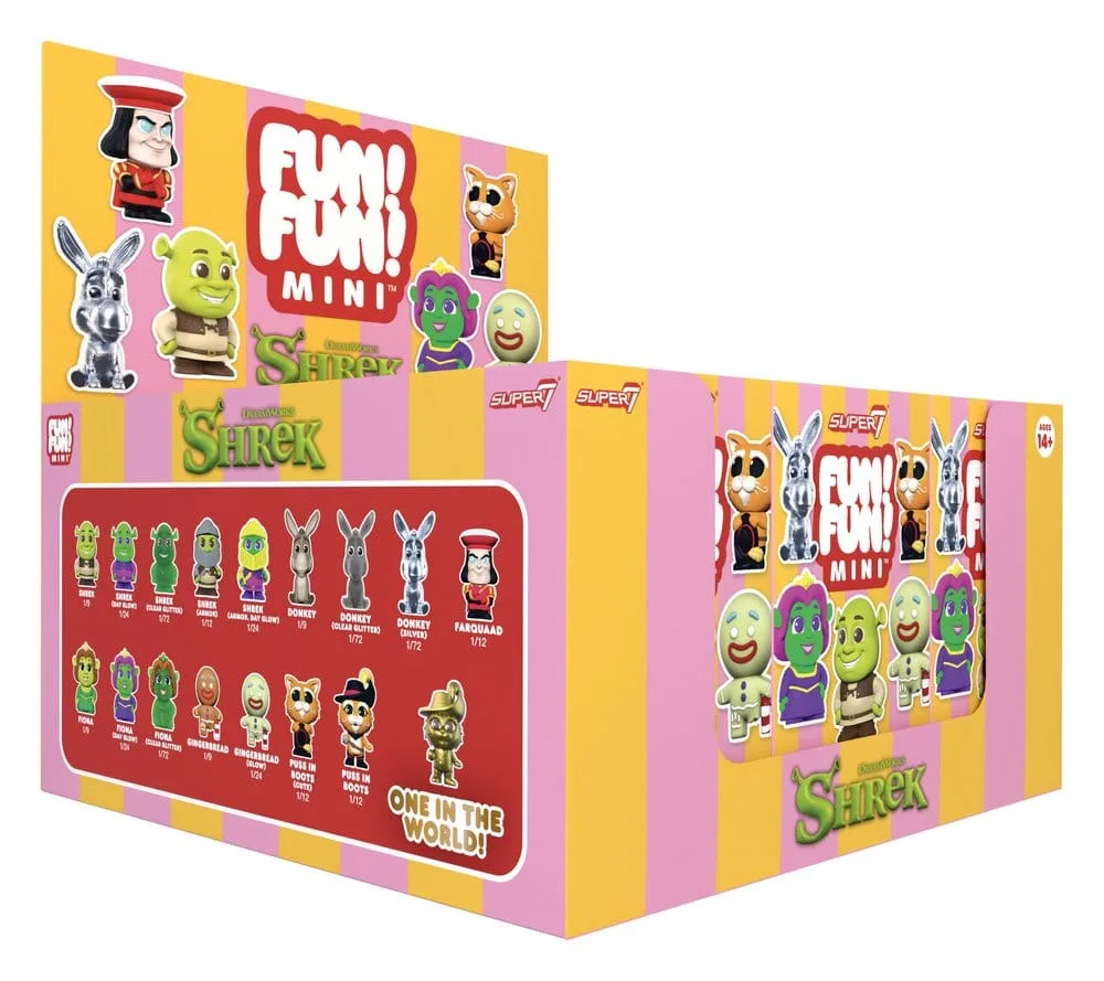 Shrek Mini Figures – Fun Fun Mini Wave 1 Blind Box Display of 9