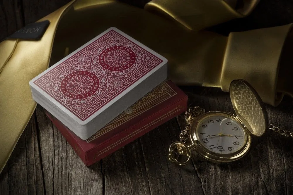 Theory 11 Playing Cards – Tycoon Red 6