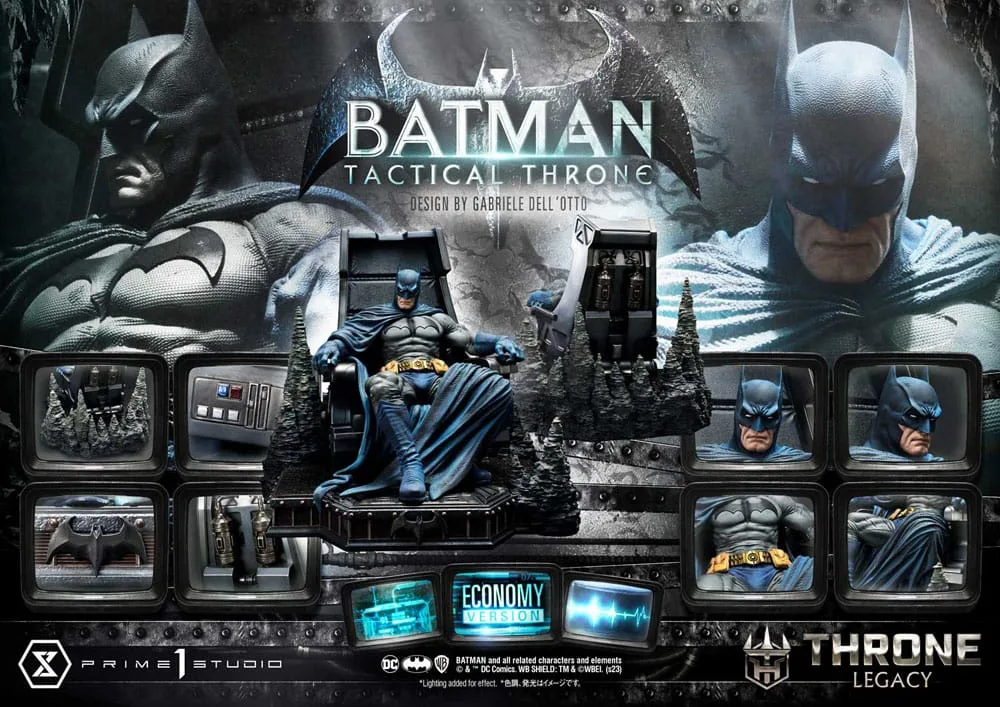 DC Comics Statue – Batman Tactical Throne Economy 46 cm 5