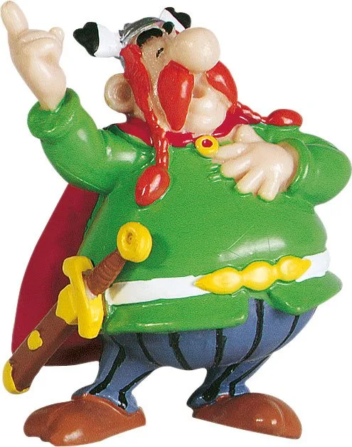 Asterix Figure – Chief Vitalstatistix 6 cm