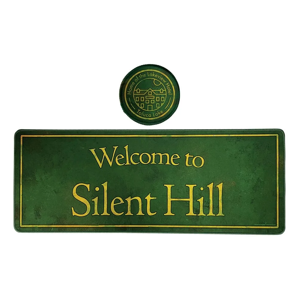 Silent Hill Desk Pad and Coaster Set – Lakeview Hotel