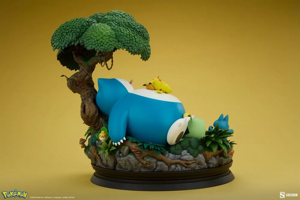 Pokémon Diorama – Snorlax Picnic Scene 33 cm 12