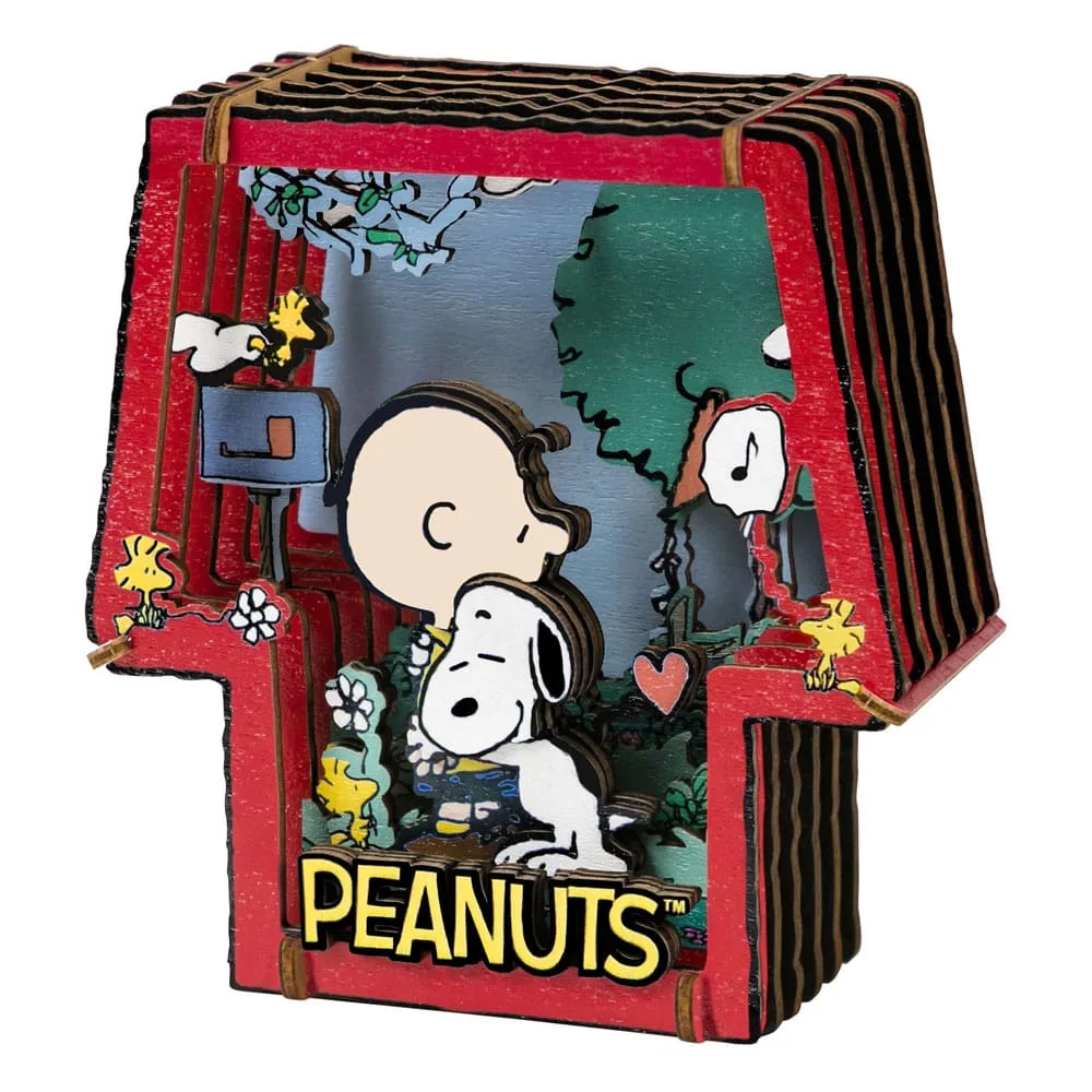 Peanuts Model Kit – Puremind Wooden Theater Healing Hug 2