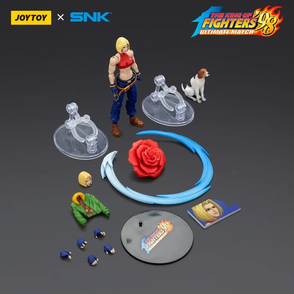 The King of Fighters 98 Action Figure – Blue Mary 11 cm 6