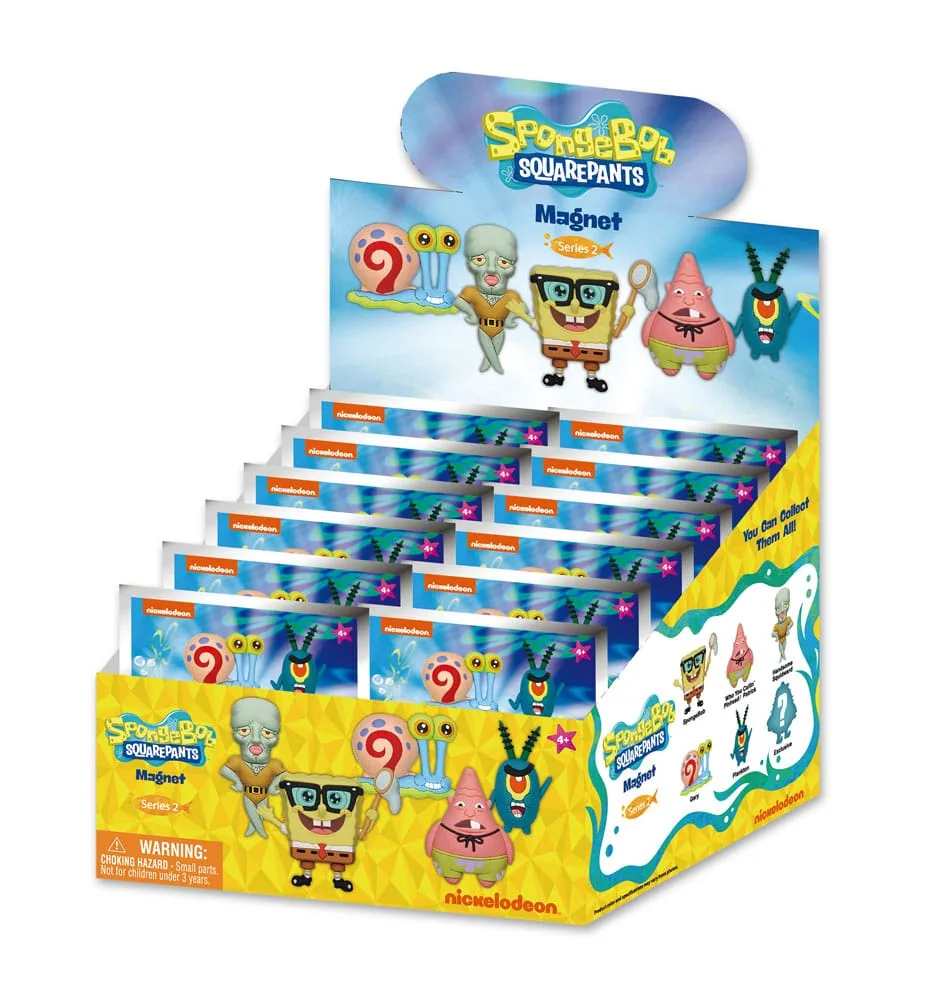 SpongeBob SquarePants Magnets – Series 2 Blind Bag Display of 12 3