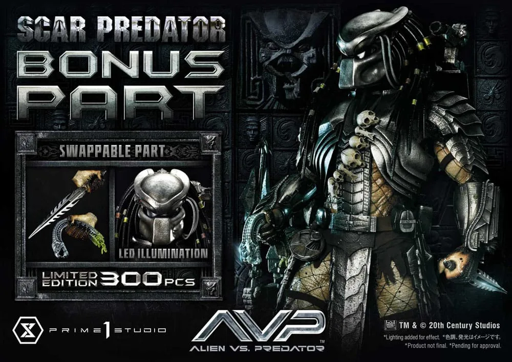 Alien vs. Predator Statue – Scar Deluxe Bonus 93 cm 26