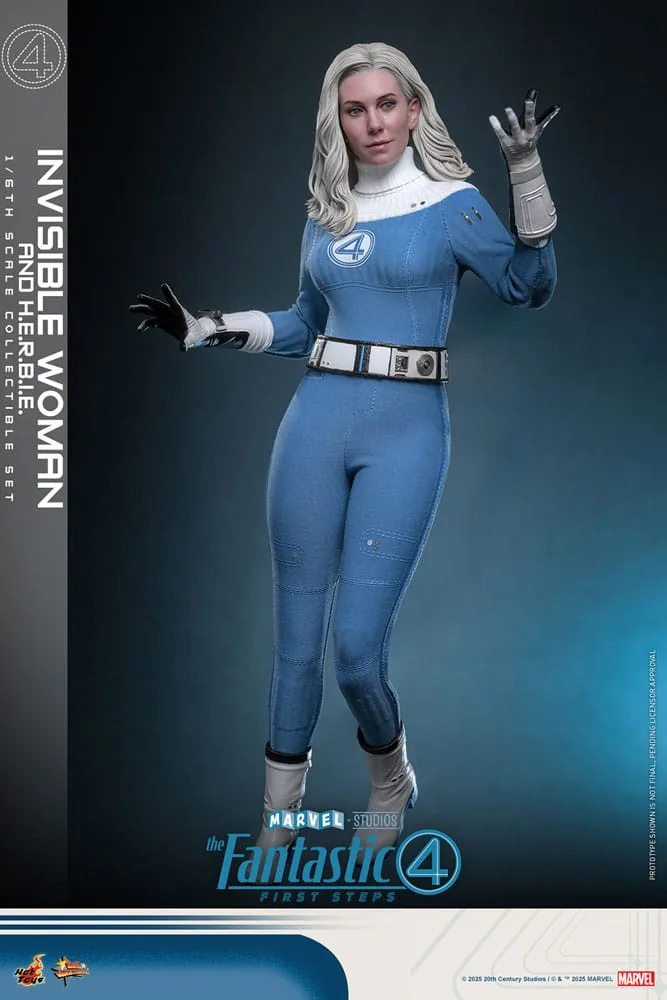 Fantastic Four Figure 2-Pack – Invisible Woman and H.E.R.B.I.E. 1/6 6