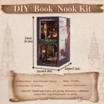 Rose Detective Agency Book Nook – CuteBee Bouwpakket 23 x 11 cm 18