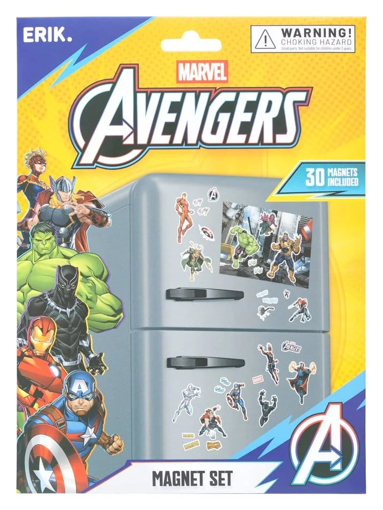 Marvel Magnet Set – Avengers Die-Cut Designs