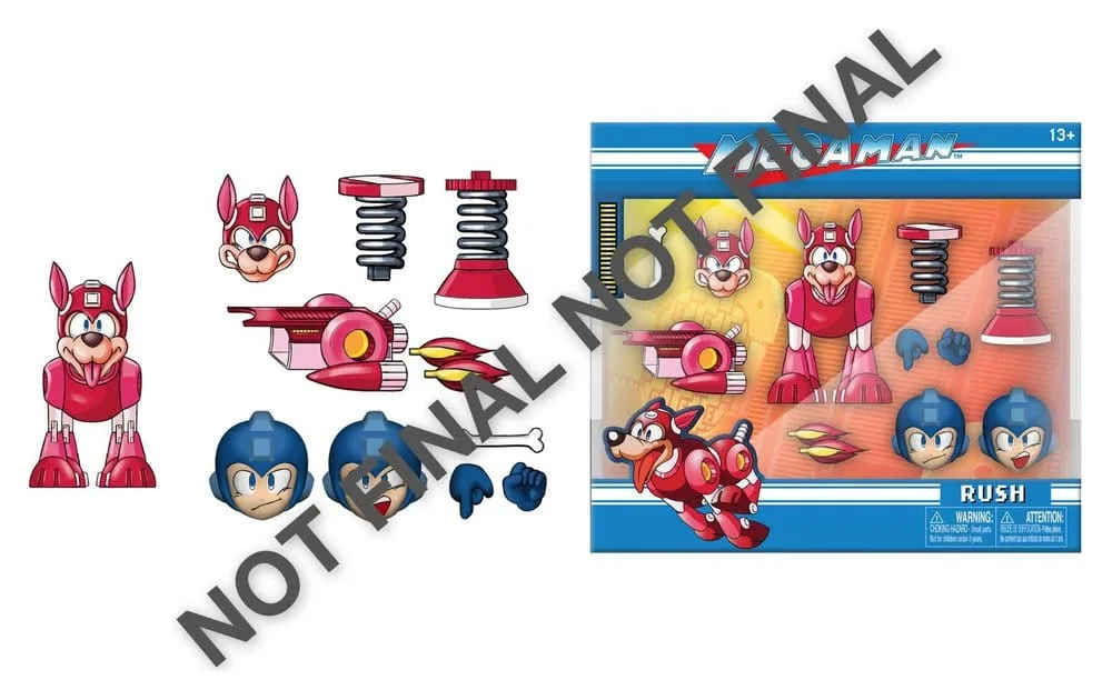 Mega Man Action Figure – Rush 7 cm