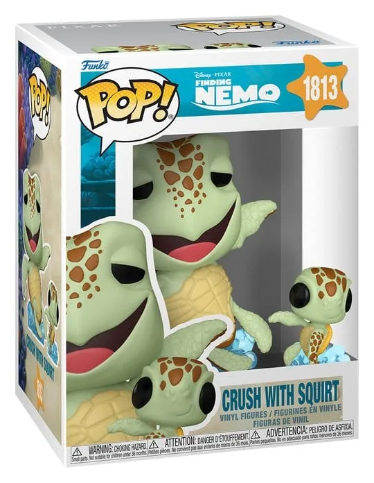 Finding Nemo Vinyl Figure – Funko Pop Crush & Squirt 9 cm 2