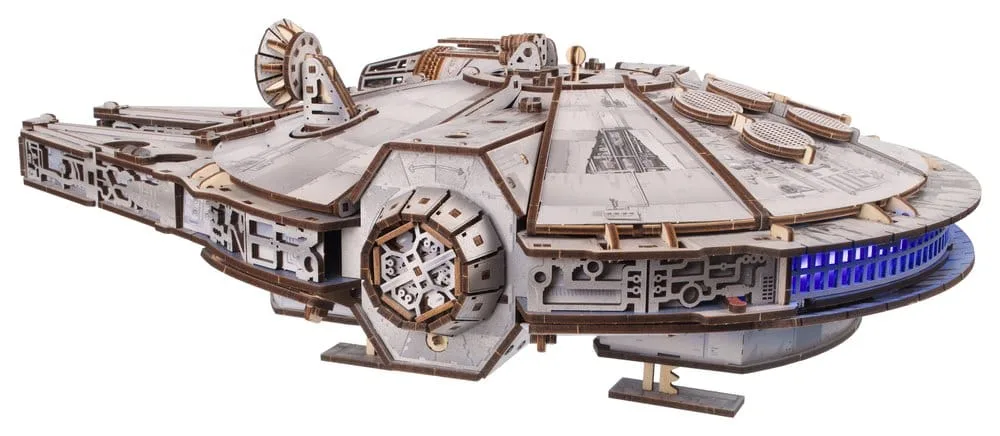 Star Wars Wooden Model Kit – Millennium Falcon 1/75 Scale 21