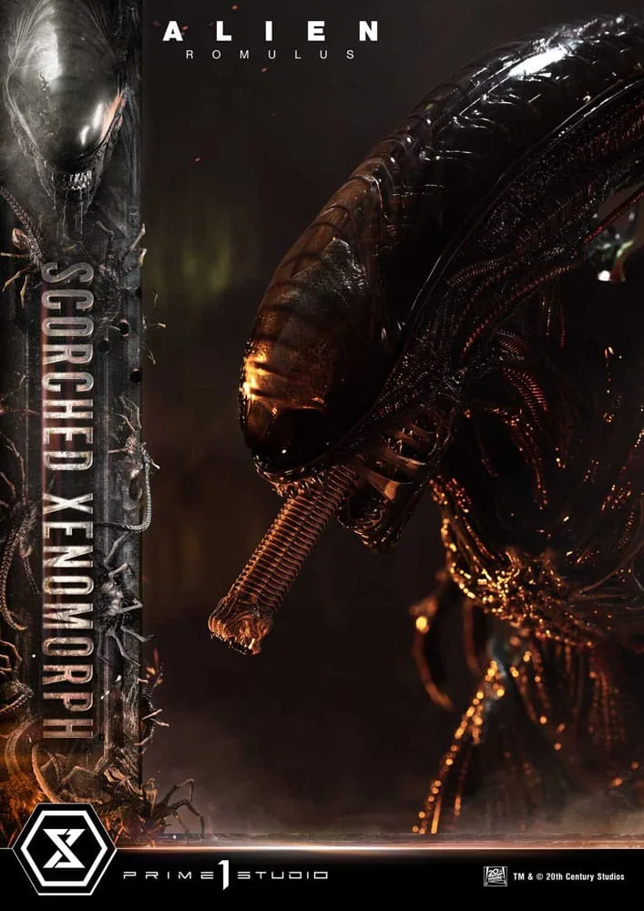 Alien Romulus Statue – Scorched Xenomorph 98 cm 18
