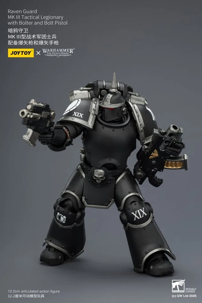 Warhammer 40K Action Figure – Raven Guard MK III Legionary 12.3 cm 8