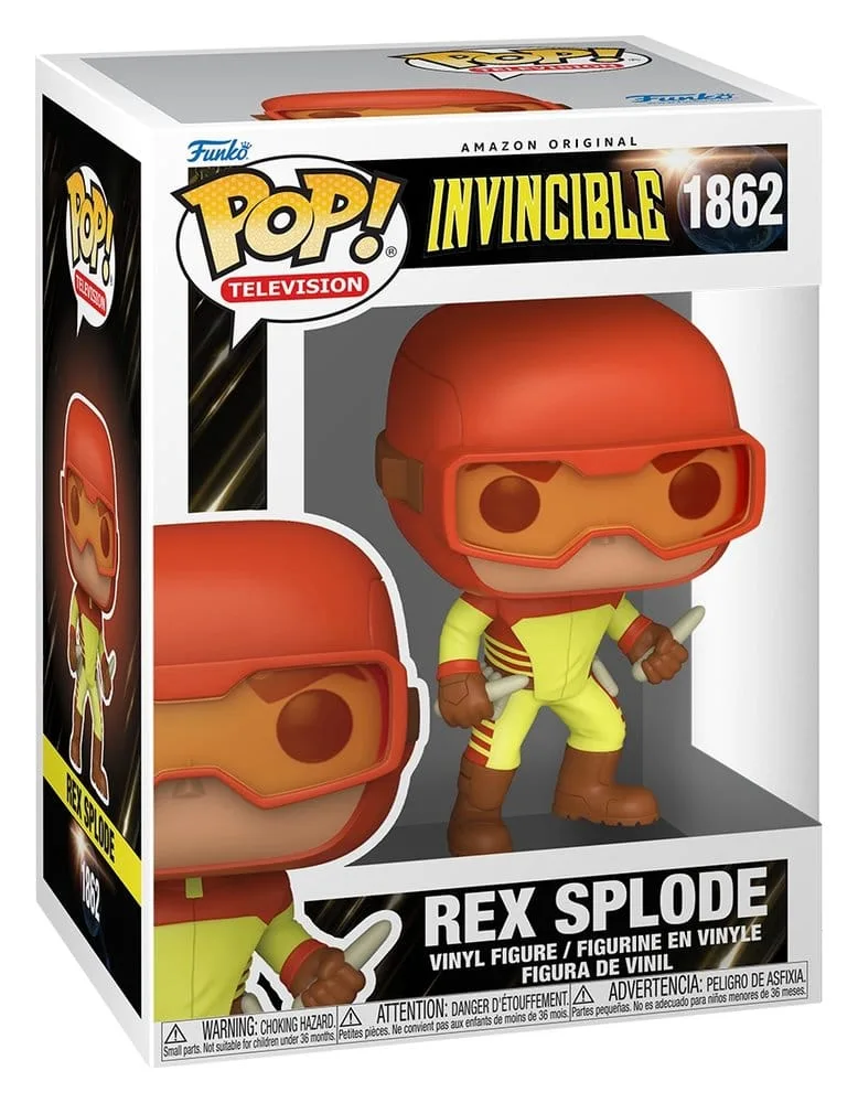 Invincible 2 Vinyl Figures – Rex Splode Chase Assortment of 6 9 cm 3