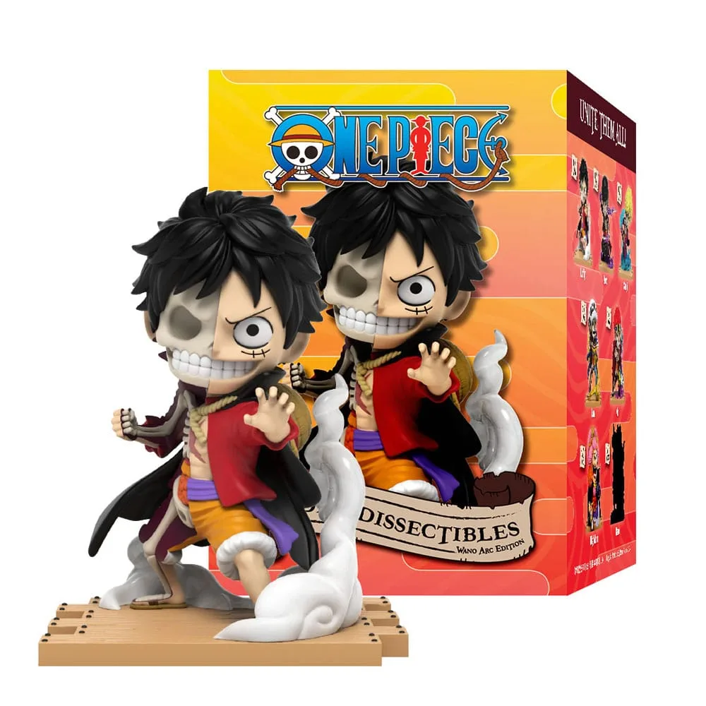 One Piece Vinyl Figure Display – Freeny’s Wano 6 Blind Boxes 4 in 3