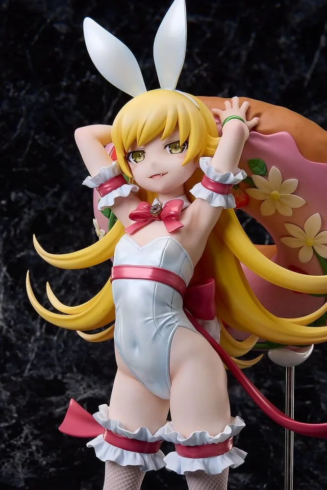 Monogatari Statue – Shinobu Oshino White Bunny 35 cm 11