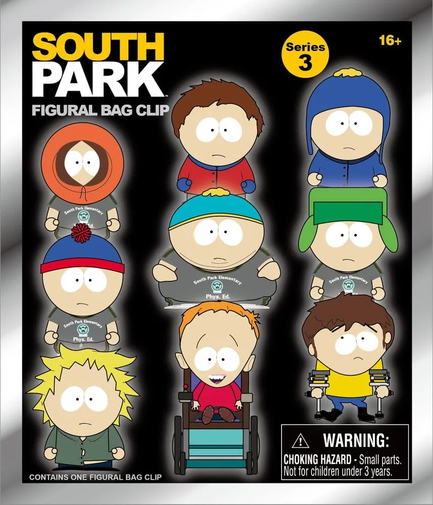 South Park Bag Clips – Series 3 Display of 24 Blind Bags 2