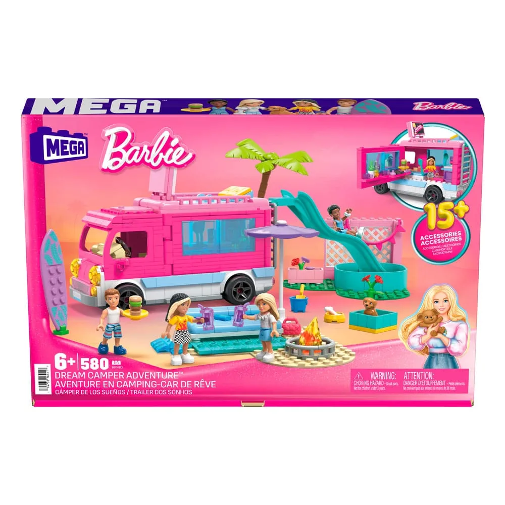 Barbie Construction Set – MEGA Dream Camper Adventure 6