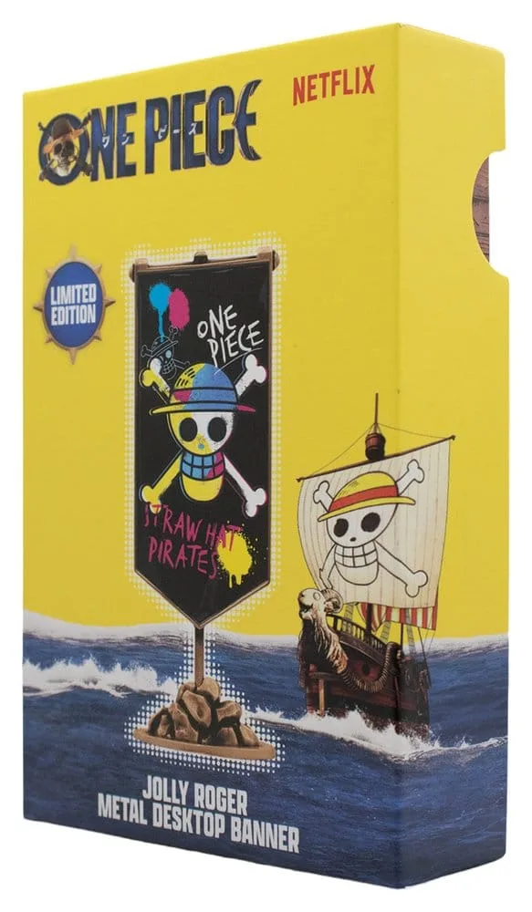 One Piece Metal Banner – Straw Hat Pirates 11 x 6 cm 5